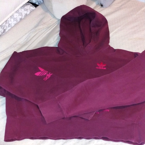 adidas Tops - Adidas cropped hoodie